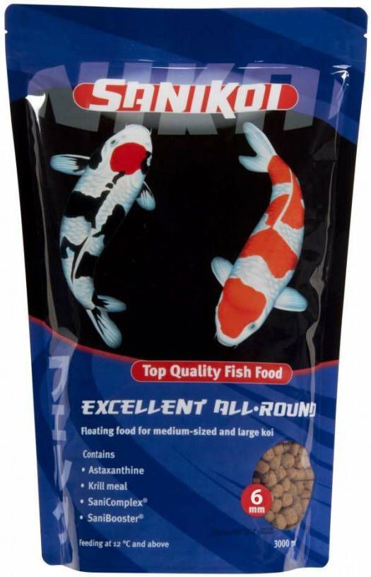 Velda Excellent All Round Visvoer 6 MM Korrel 3000 ML