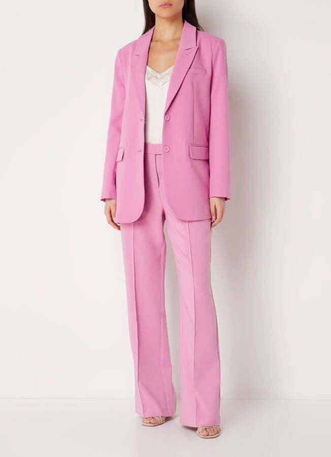 Aaiko Larina blazer met strikceintuur