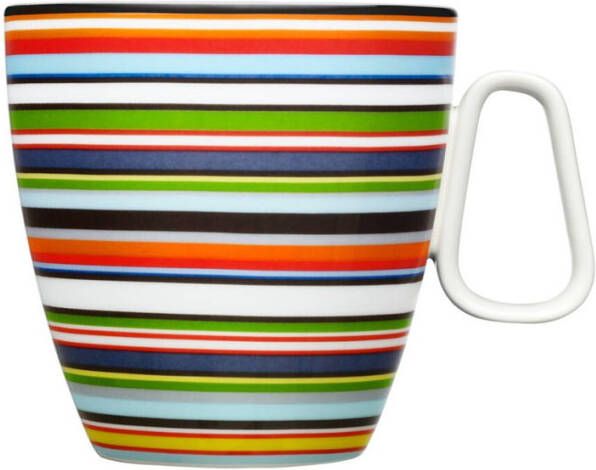 Iittala Origo beker met oor 0.4 liter oranje