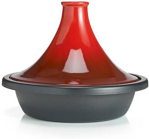 Le Creuset Tajine Gietijzer Ø 27 cm Kersenrood