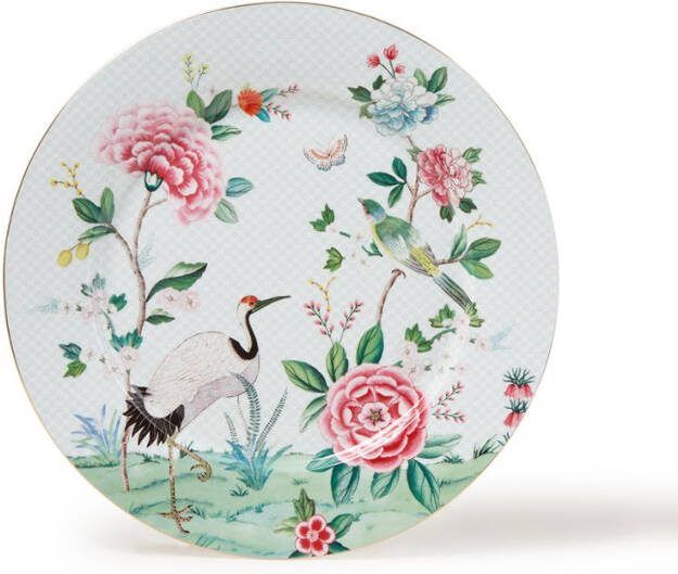 Pip Studio Blushing Birds Bord ø 32 cm Lichtblauw