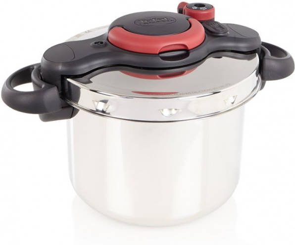 Tefal Snelkookpan ClipsoMinut&apos, Easy 6 Liter 25cm