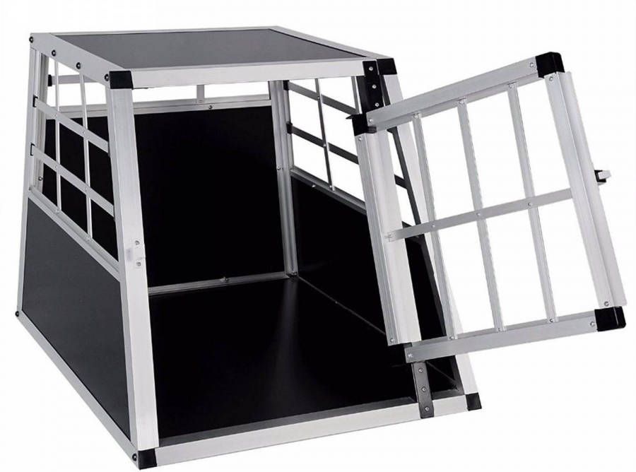 4animalz ® Autobench Hondenbench Aluminium 69x54x50 Cm Small