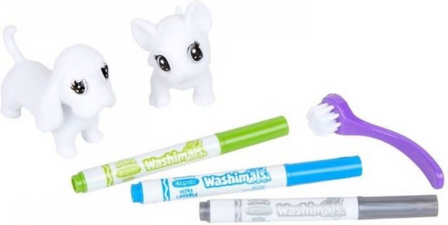Crayola Washimalls Hond Navulling Wit 6 delig
