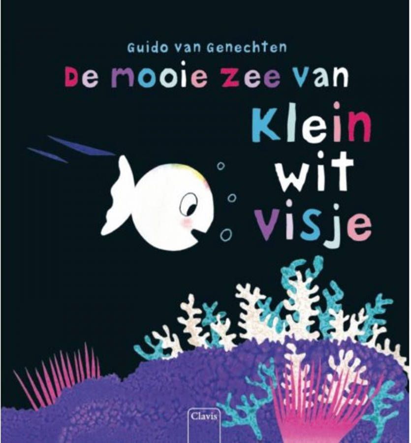 De mooie zee van Klein wit visje Guido van Genechten