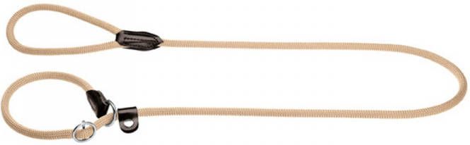 Hunter Retrieverlijn Met Stop Freestyle 170x0.8 cm Hondenriem Beige