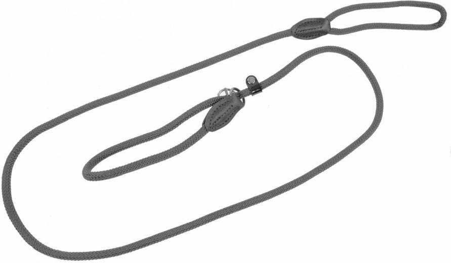 Hunter Retrieverlijn Met Stop Freestyle 170x0.8 cm Hondenriem Grijs