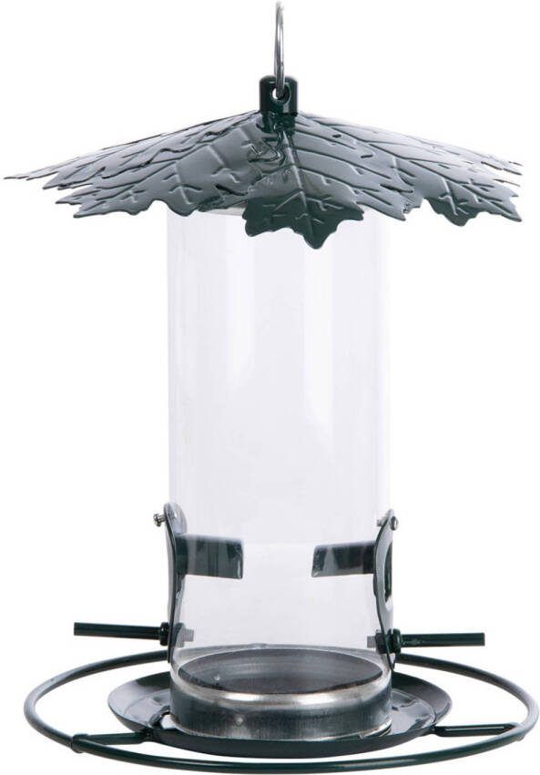 Esschert Design Vogel Voedersilo Met Bladerdak Metaal 23 Cm Vogel Voedersilo