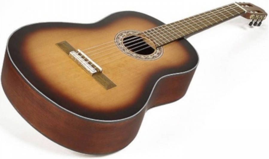 Gomez 001 4/4 model klassieke gitaar vintage sunburst
