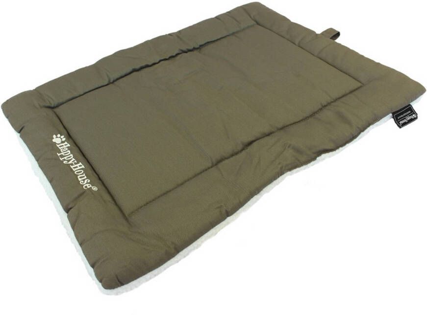 Happy House Deken Katoen Teddy Taupe Hondendeken 105x70 cm