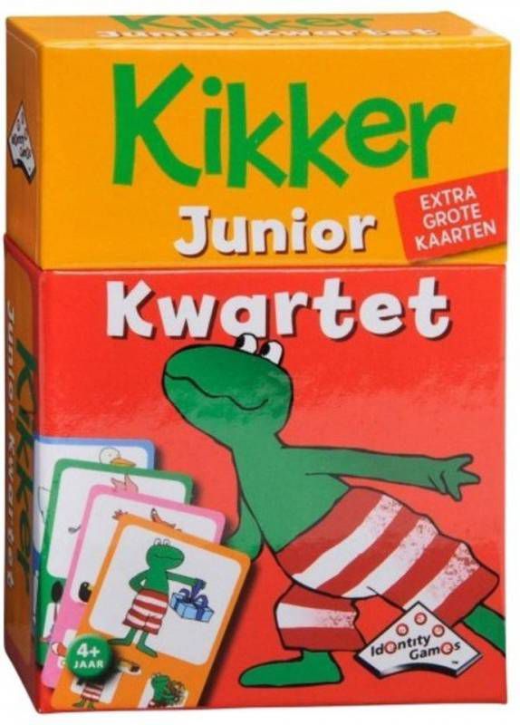 Identity Games Kikker junior kwartet kaartspel