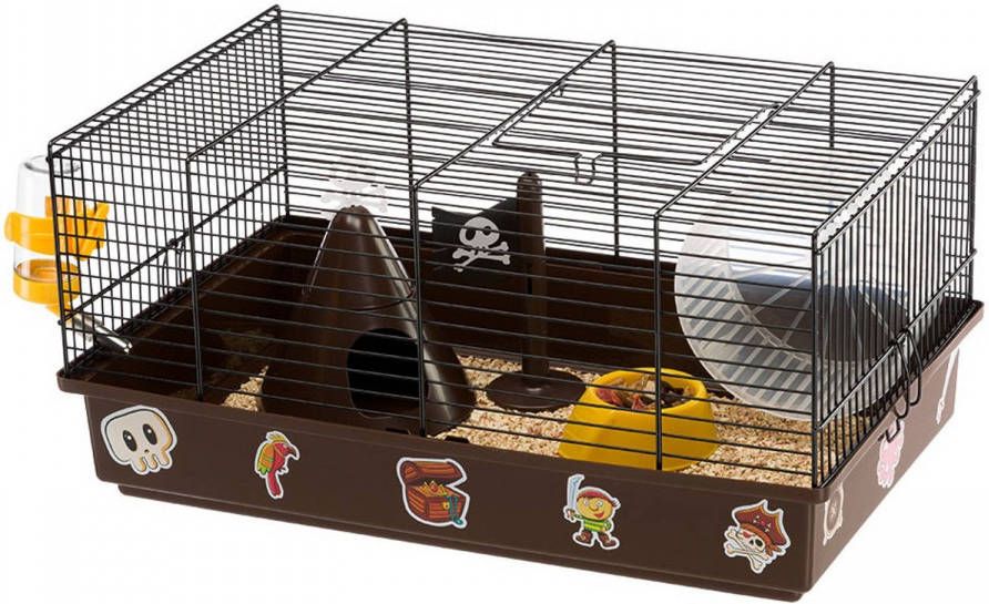 Ferplast Hamsterkooi Criceti 9 Pirates 46x29, 5x23 cm 57009061