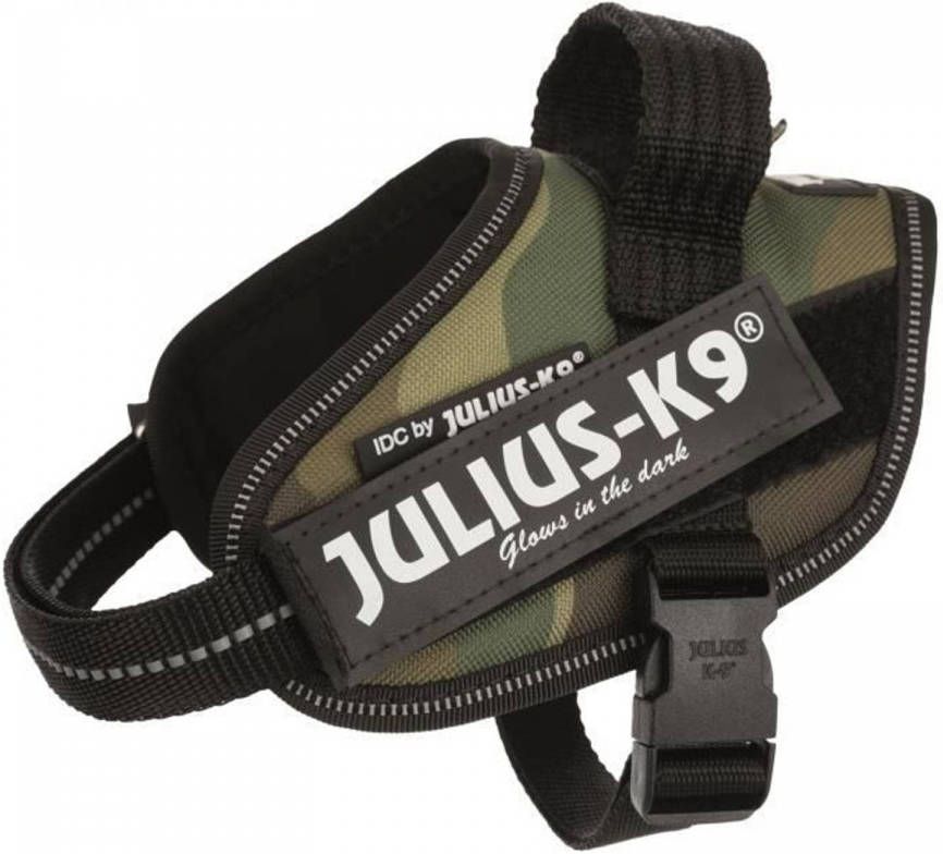 Dobeno Julius K9 Power Idc Babyharnas 2 xs s 33 45 Cm 18 Mm Camouflage Voor Hond