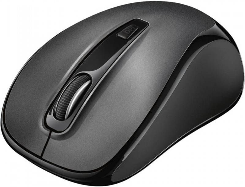 Trust Siero Silent Click Wireless Mouse Muis Zwart