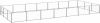 VIDAXL Hondenkennel 21 m&#xB2, staal zilverkleurig online kopen