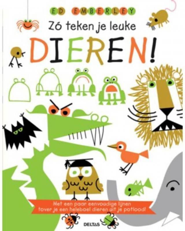 Zo teken je leuke dieren! Ed Emberley