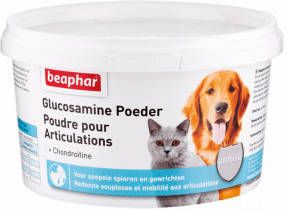 Beaphar Glucosamine Poeder Voedingssupplement Gewrichten Spieren 300 g