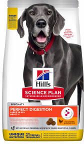 Hill's Hill&apos, s Adult Perfect Digestion Large met kip & bruine rijst hondenvoer 2 x 14 kg