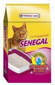 Versele Laga Senegal Roomwitte Kleikorrels 12 l Kattenbakvulling 7.5 kg