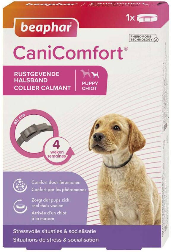 Beaphar Canicomfort Halsband Puppy Anti stressmiddel 45 cm