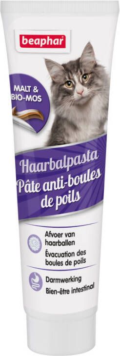 Beaphar Haarbalpasta met Malt voor de kat 2 x 100 gr