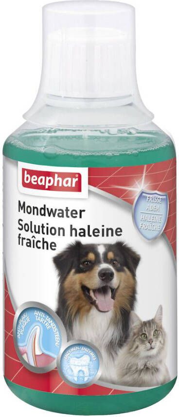 Beaphar Mondwater Hond/Kat Gebitsverzorging 250 ml