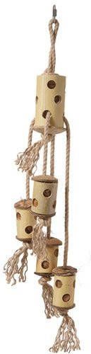 Homestyle Vogelspeelgoed Bamboo Vogelspeelgoed 14x60 cm Large