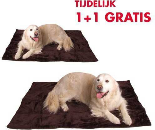 De Huisdiersuper Fenna Bruin 1 + 1 GRATIS 122x80cm