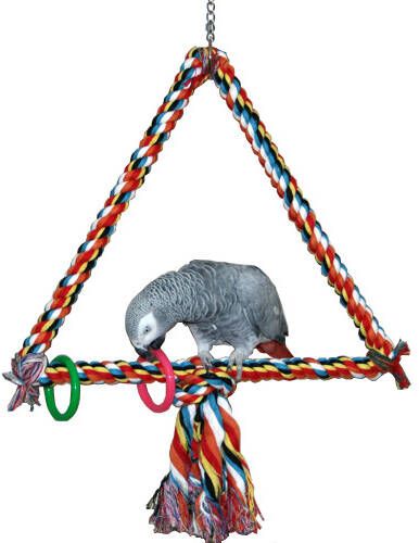 Homestyle Vogelspeelgoed Triangle Vogelspeelgoed 44x65x2.2 cm