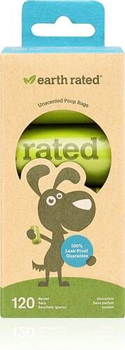 WOHI Earth Rated Hondenpoepzakjes Milieuvriendelijk 120 Stuks