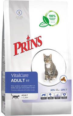 Prins VitalCare Adult kattenvoer 5 kg + gratis Prins NatureCare blik kattenvoer