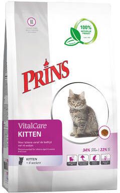 Prins VitalCare Kitten kattenvoer 1, 5 kg + gratis bewaarblik