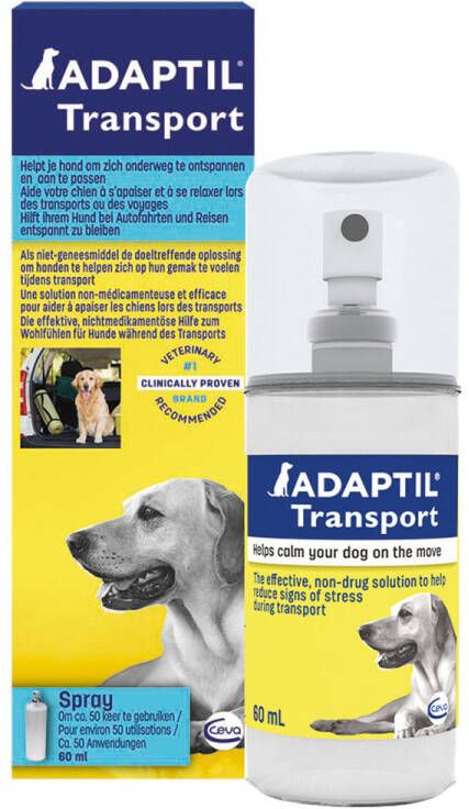 Adaptil Anti Stress Spray Hond Anti stressmiddel 60 ml
