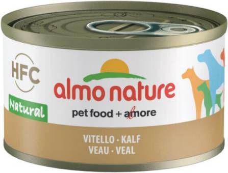 Almo Nature Hfc Dog Natural 95 g Hondenvoer Kalfsvlees