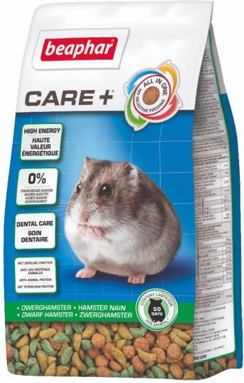 Beaphar Care Plus Dwerghamster Hamstervoer 250 g
