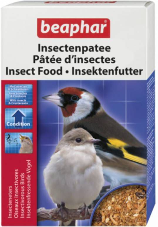 Beaphar Insectenpatee Vogelvoer 350 g