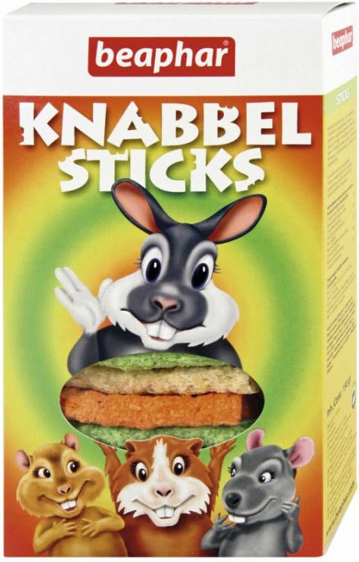 Beaphar Knabbelsticks Knaagdiersnack 150 g