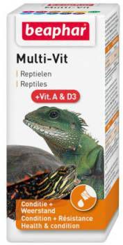 Beaphar Multi Vit Reptielen Supplement 20 ml