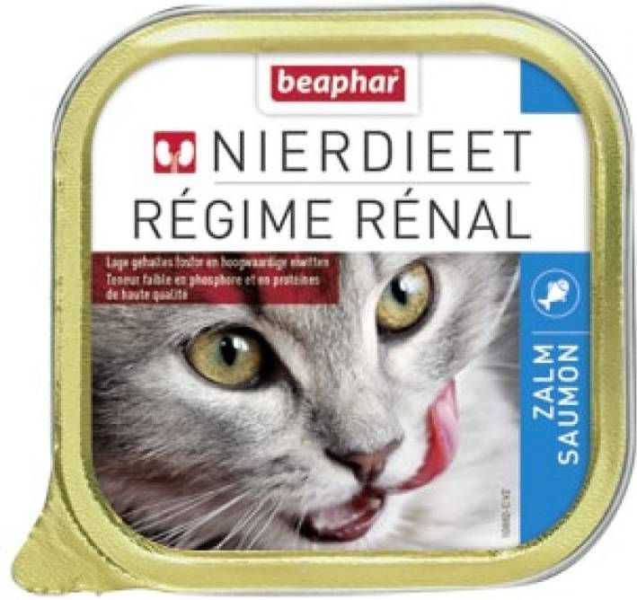 Beaphar Nierdieet Kat 100 g Kattenvoer Zalm