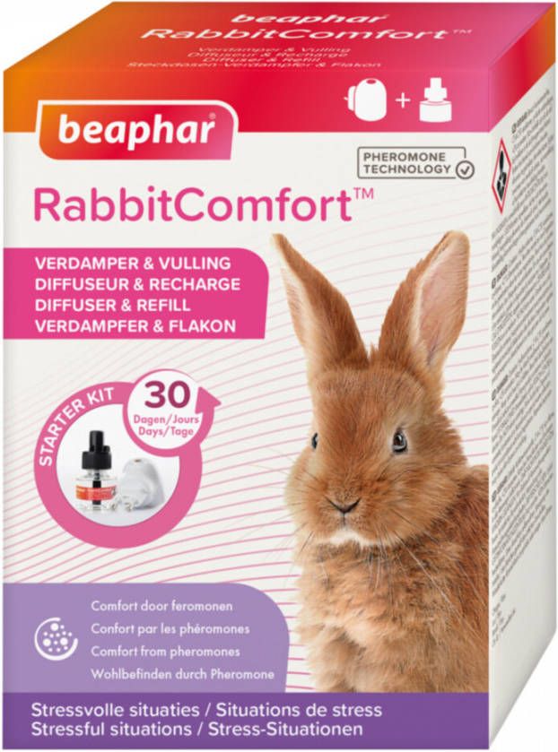 Beaphar RabbitComfort Starterskit Verdamper en Vulling