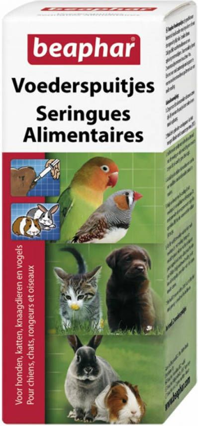 Beaphar Voederspuitjes 2 stuks