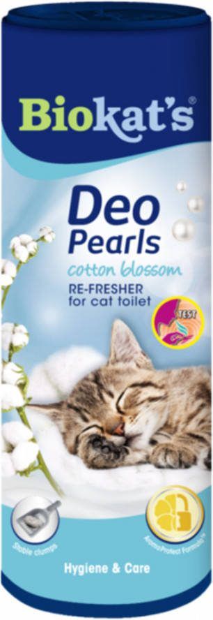Biokat's Biokat&apos, s Deo Pearls Cottom Blossom Kattenbakreinigingsmiddelen 700 g