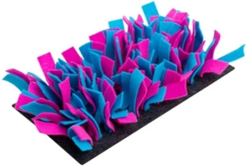 Bunny Nature Snuffelmat Vilt Turquoise Roze