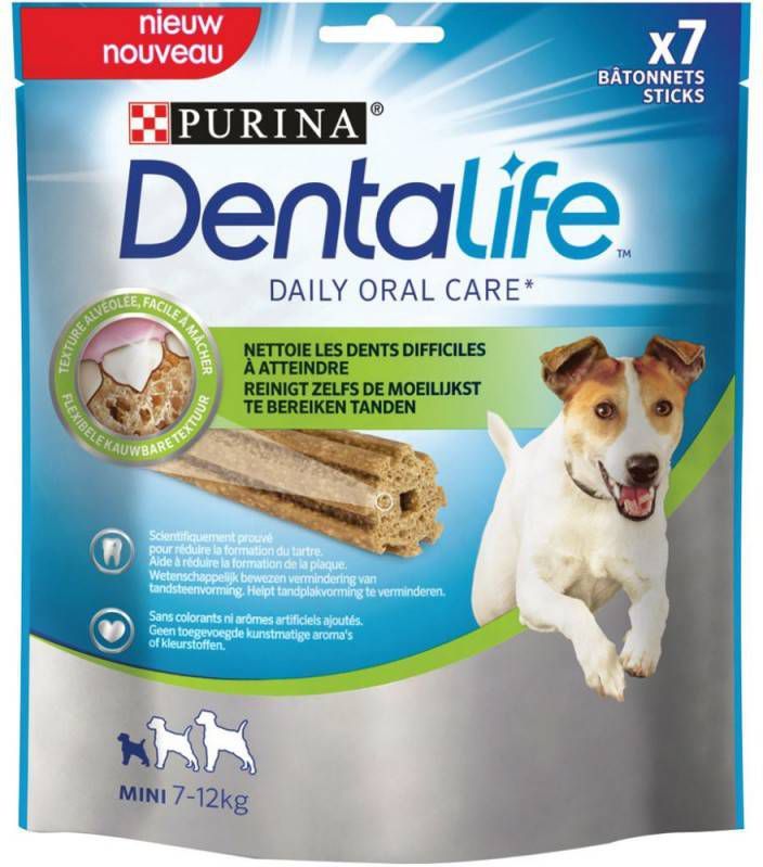 Purina DentaLife Daily Oral Care Mini hondensnacks 3 x 7 sticks