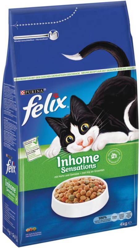 FELIX Inhome Sensations Kip&amp, Groenten Kattenvoer 1 kg