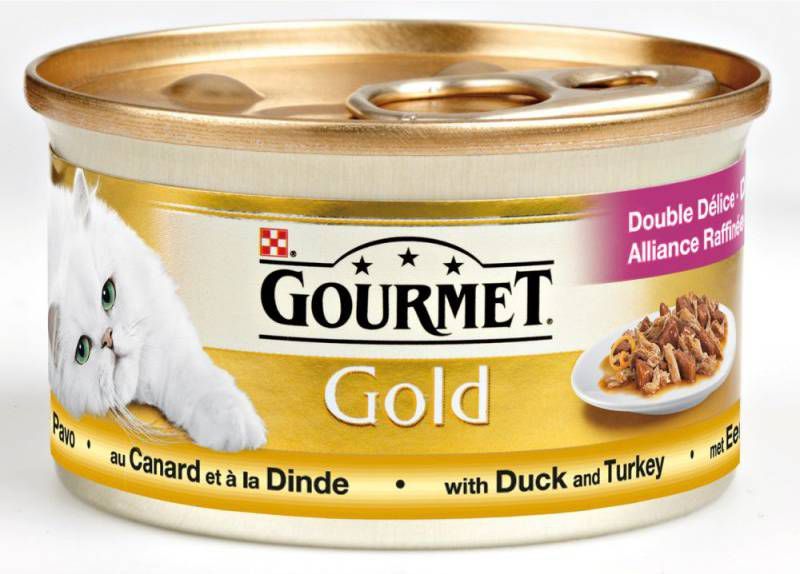 Gourmet Fijne Hapjes Brokjes in saus Kalkoen en Eend Per stuk