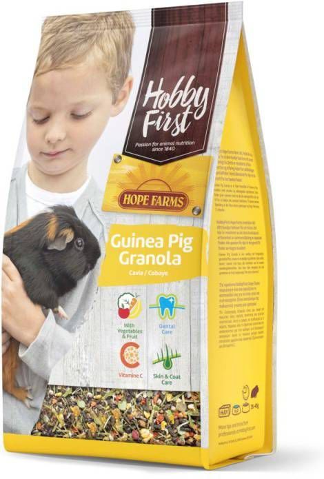 HobbyFirst Hope Farms Guinea Pig Granola Caviavoer 2 kg