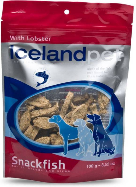 Icelandpet Snackfish Hondensnack Kreeft 100 gr