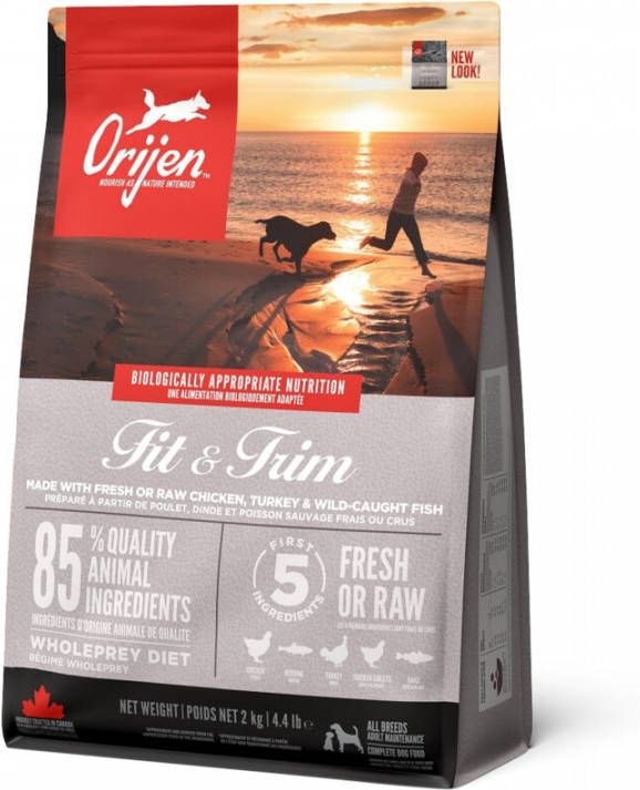 Orijen Hondenvoer Whole Prey Fit&amp, Trim 2 kg
