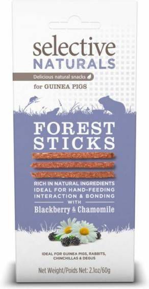 Supreme Selective Naturals Forest Sticks Knaagdiersnack 60 g